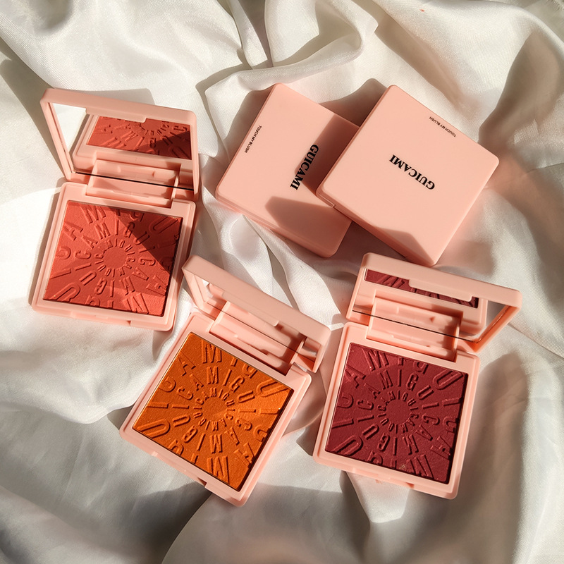 Beauty Makeup Novo - 피치 블러쉬 팔레트 펄리 페이스 Imagic