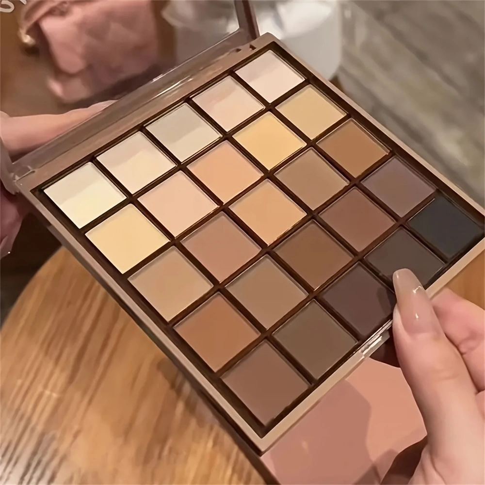 Beauty Huda Makeup - 25색 아이섀도우 팔레트 - 중성적인 회색