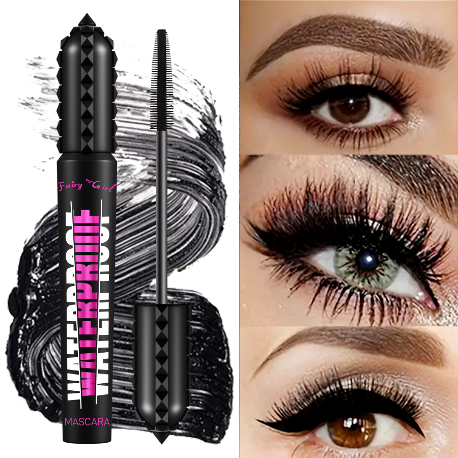 Beauty Huda Makeup - 블랙 방수 마스카라, 모든 연장 메이크업