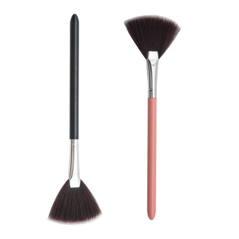 Beauty Makeup Outlet - 섬유 헤어 팬 모양 메이크업 브러쉬,