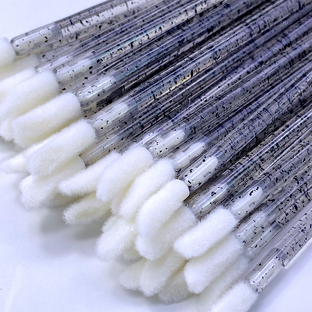 Beauty Makeup Brushes - 100/300개 일회용 립 브러쉬 크리스탈 립스틱