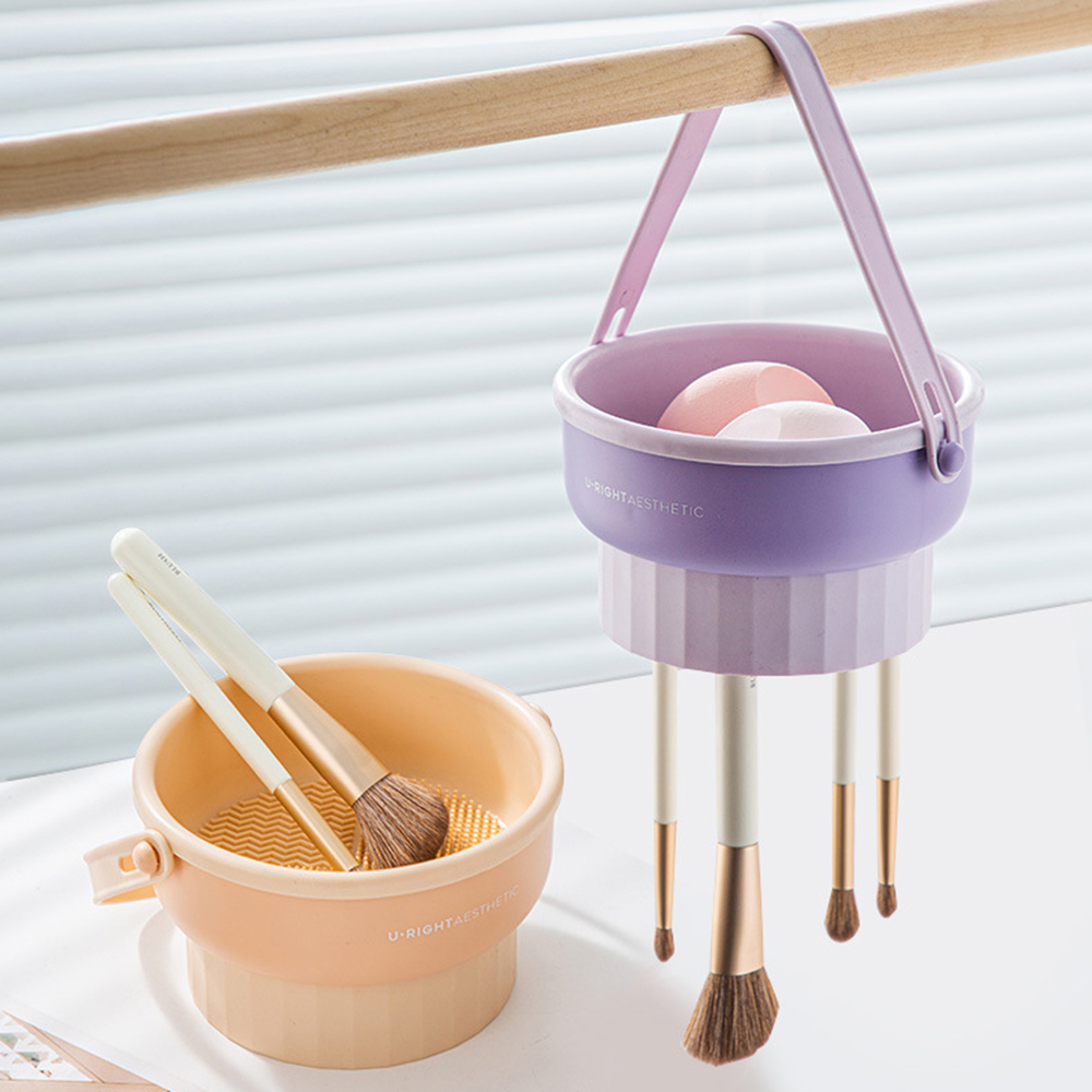 Beauty Makeup Brushes - 메이크업 브러쉬 청소 버킷 세척 및