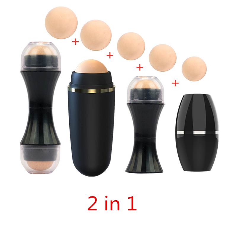 Beauty Natural Makeup - 2 in1 오일 흡수 롤러 천연