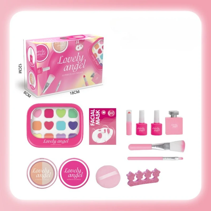 Beauty Makeup Kids - 어린이용 역할 놀이 화장 세트, 실제