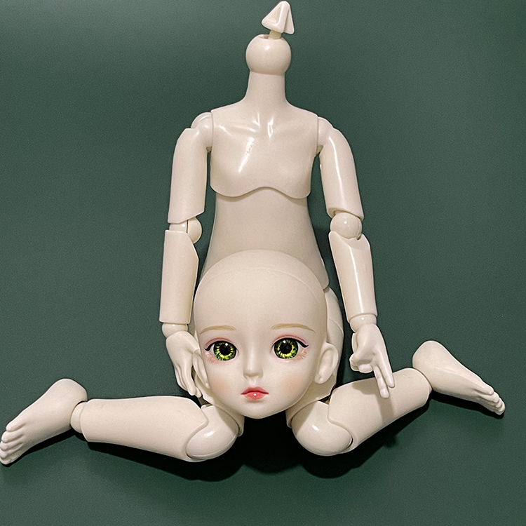 Beauty Makeup Kids - 메이크업 인형 머리 30CM 1/6 Bjd