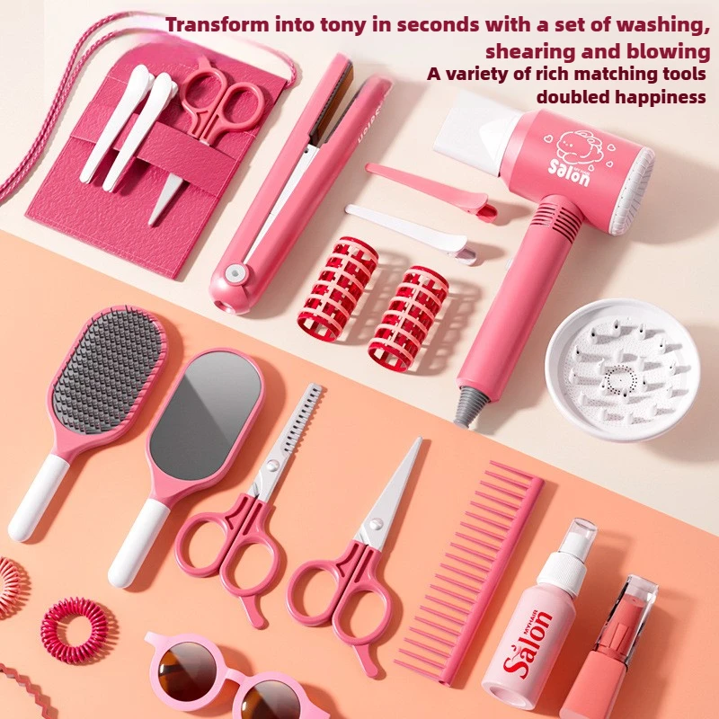 여아용 헤어 뷰티 살롱 세트, 시뮬레이션 헤어 드라이어 - Beauty Makeup Kids 리뷰 및 가격