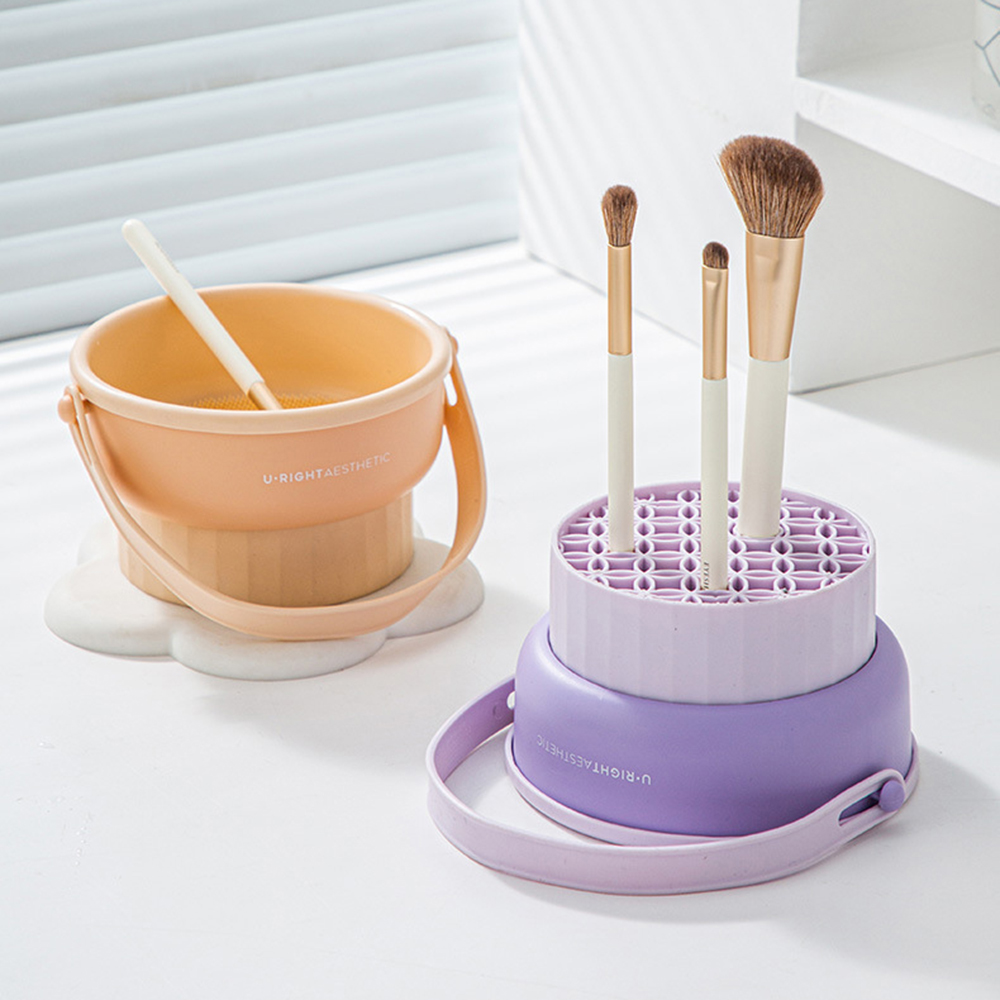 메이크업 브러쉬 청소 버킷 세척 및 건조 도구 뷰티 메 - Beauty Makeup Brushes 리뷰 및 가격