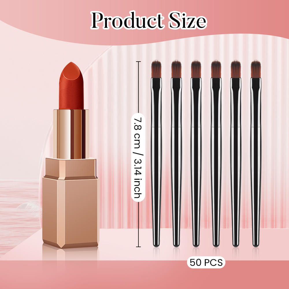50/100pcs 일회용 립 브러쉬 세트 립스틱 글로스 - Beauty Makeup Brushes 리뷰 및 가격