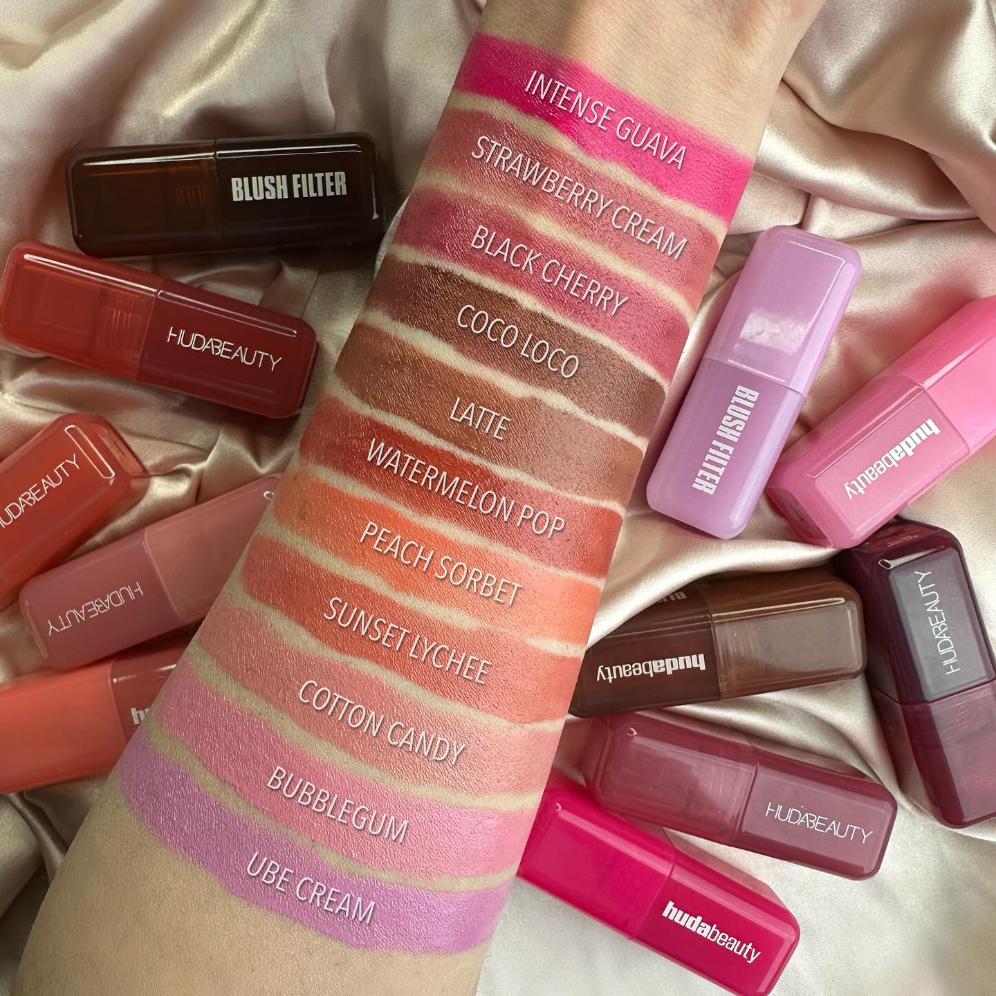 후다 뷰티 블러쉬 필터 소프트 글로우 리퀴드 블러쉬 샤 - Beauty Huda Makeup 리뷰 및 가격