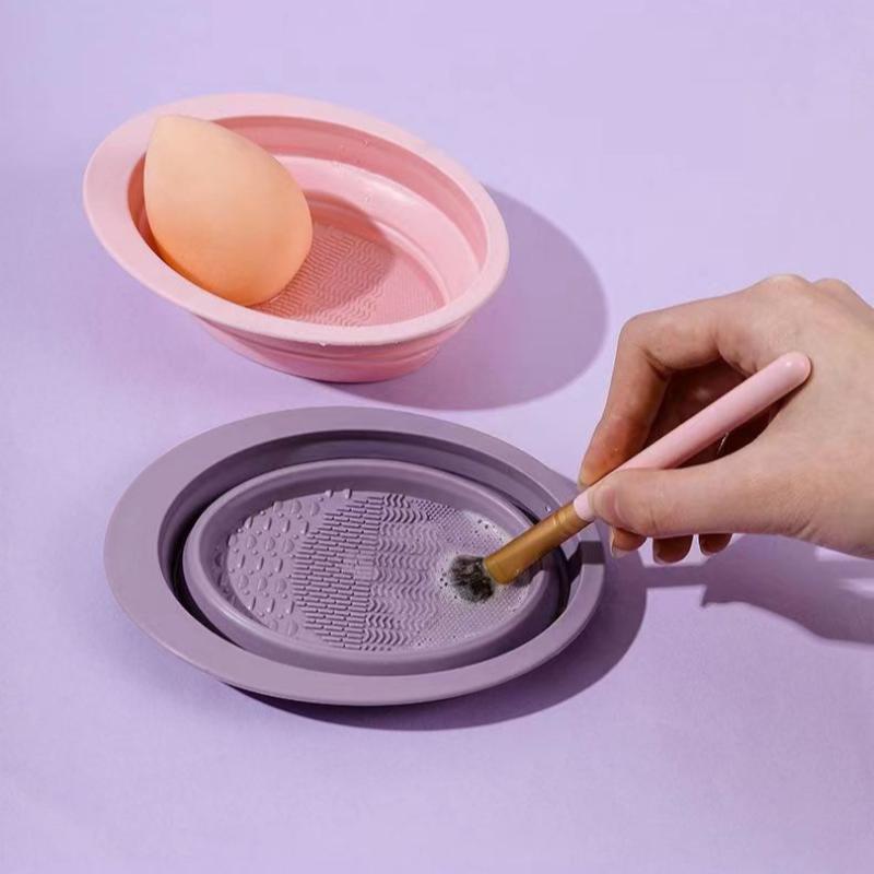 클리너 폴딩 파우더 소프트 실리콘 메이크업 브러쉬 퍼프 - Beauty Makeup Brushes 리뷰 및 가격