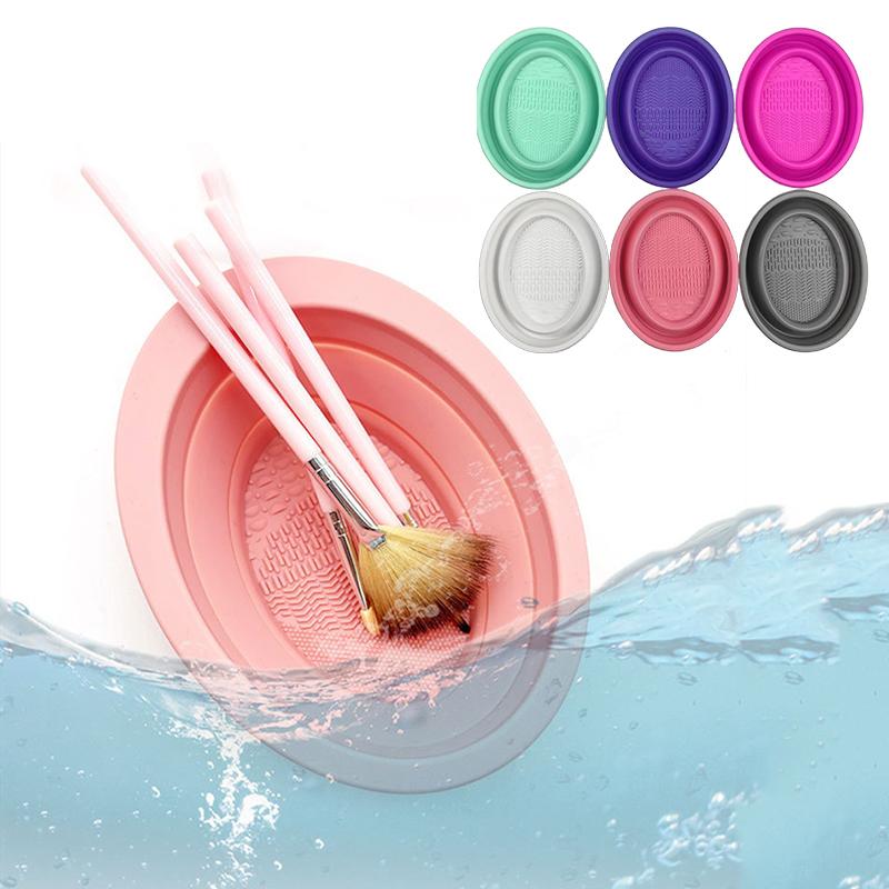 클리너 폴딩 파우더 소프트 실리콘 메이크업 브러쉬 퍼프 - Beauty Makeup Brushes 리뷰 및 가격