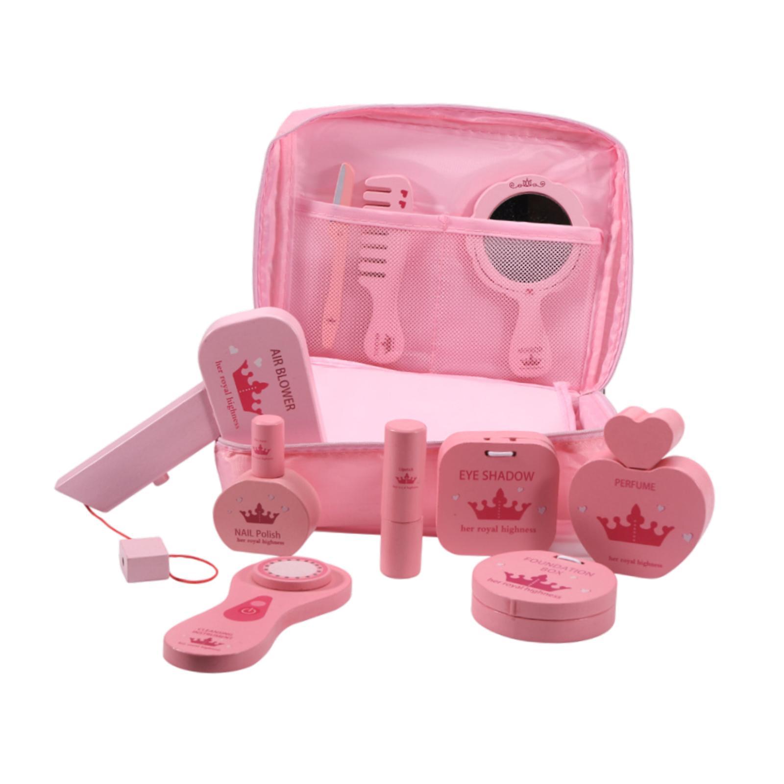 10개 세트 나무 화장놀이 세트, 보관 가방 포함, 소 - Beauty Makeup Kids 리뷰 및 가격