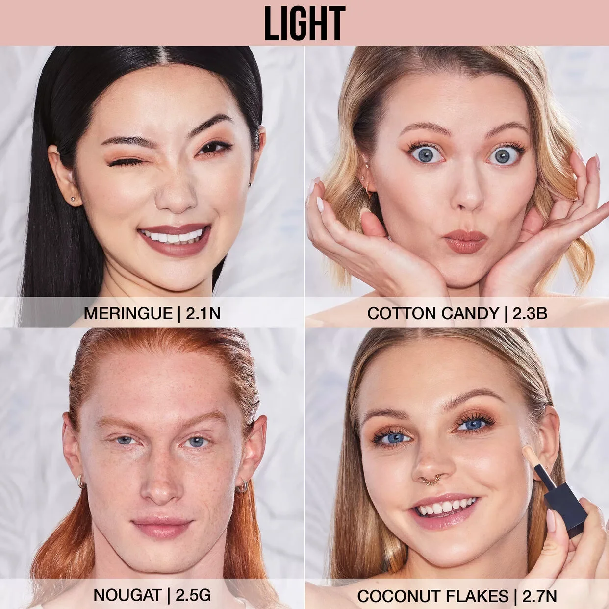 브랜드 뷰티, 얼굴 및 눈 주변용 컨실러, 눈물 자국, - Beauty Huda Makeup 리뷰 및 가격